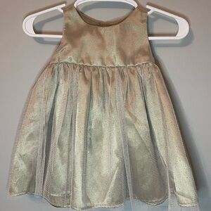 Bonnie Baby Gold Dress